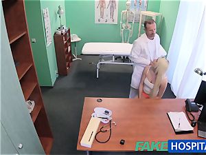 FakeHospital medic helps blond get a moist cunny