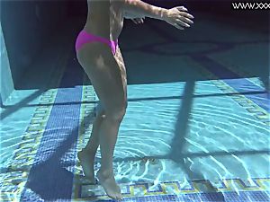 torrid Russian Jessica Lincoln in the pool
